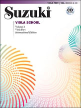 Suzuki Viola School #3 Viola BK/CD Revised Edition cover